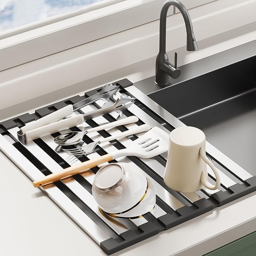 Abtropfmatte edelstahl faltbar - abtropfmatte,